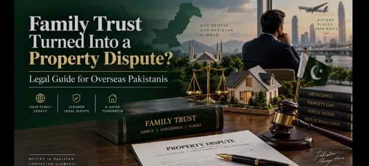 Family Trust Turned Into a Property Dispute? Legal Guide for Overseas Pakistanis