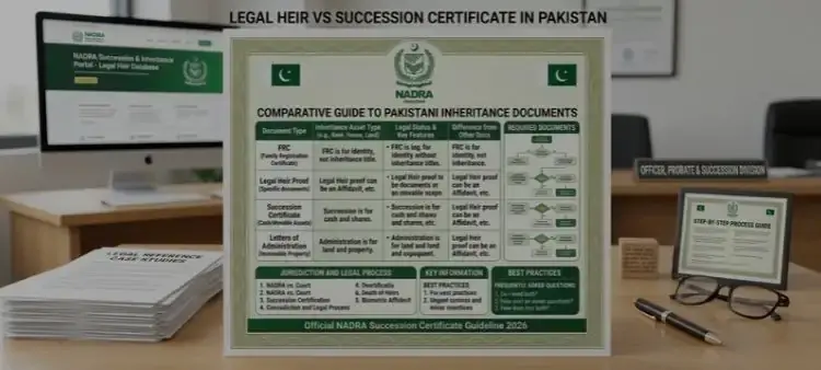 Legal Heir vs Succession Certificate in Pakistan