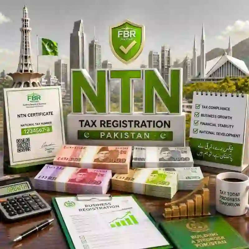 NTN registration in Pakistan through FBR Iris for individuals and companies